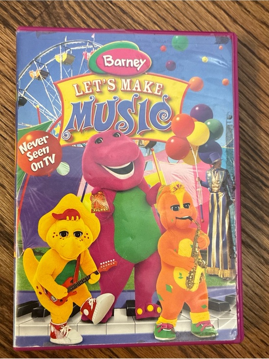 Lyons Other - Barney DVD: Let's Make Music - Never Seen On Tv With Baby Bop and BJ Musical